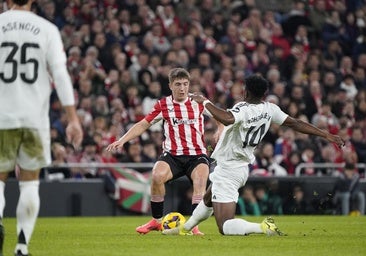 Así reaccionó Jauregizar cuando De Marcos le dijo que tenía que llevar su dorsal