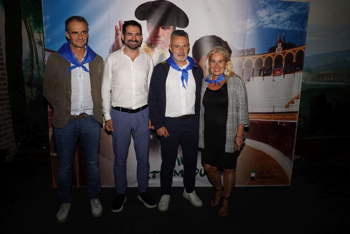 Miguel Sáinz, Ángel Rodrigo, Conrado Escobar y Esther Martínez.