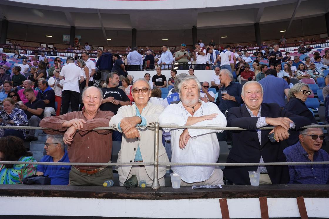 Jaime Real de Asúa, Guillermo Cruzat, Iñigo Soroa y Jorge Gil Lozano.