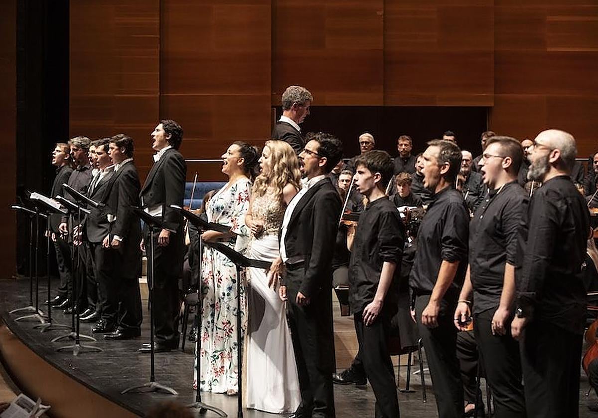 La versión en concierto del musical agotó el aforo del Kursaal.