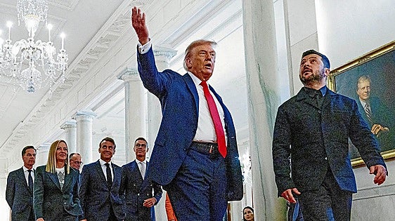 El despliegue europeo en Washington