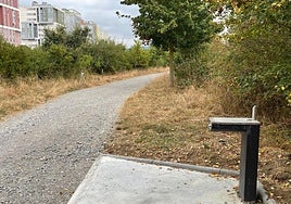 Las fuentes se han repartido por distintas zonas de Vitoria.