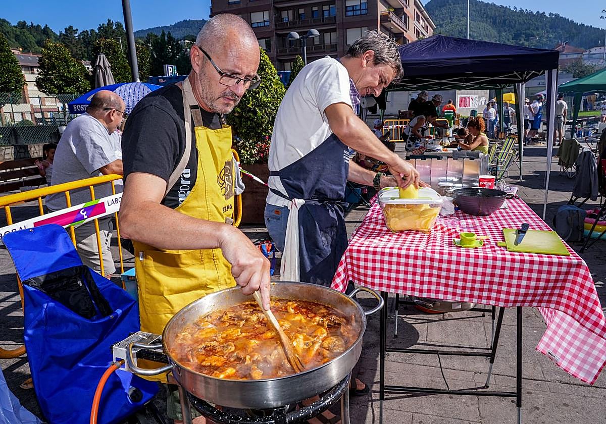 Concurso gastronómico de Llodio
