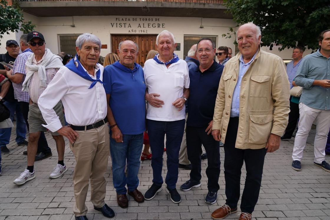 Txema Urbano, Toribio Martín, Julian Ahedo, Tomás Delgado e Iñaki Atutxa.