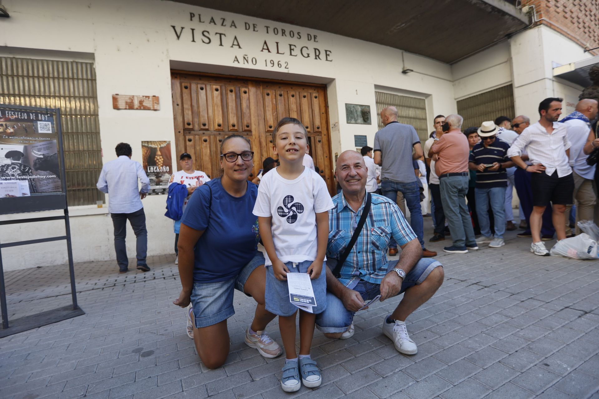 Soraya Herrero, Oier Martínez y Juan Manuel Herrero.