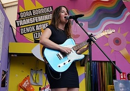 Las gracias de Olatz Salvador a Rozalén por su apoyo en Aste Nagusia