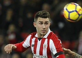 Laporte, en su anterior etapa en el Athletic.