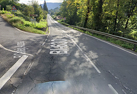 La BI-630 a la altura de Carranza.