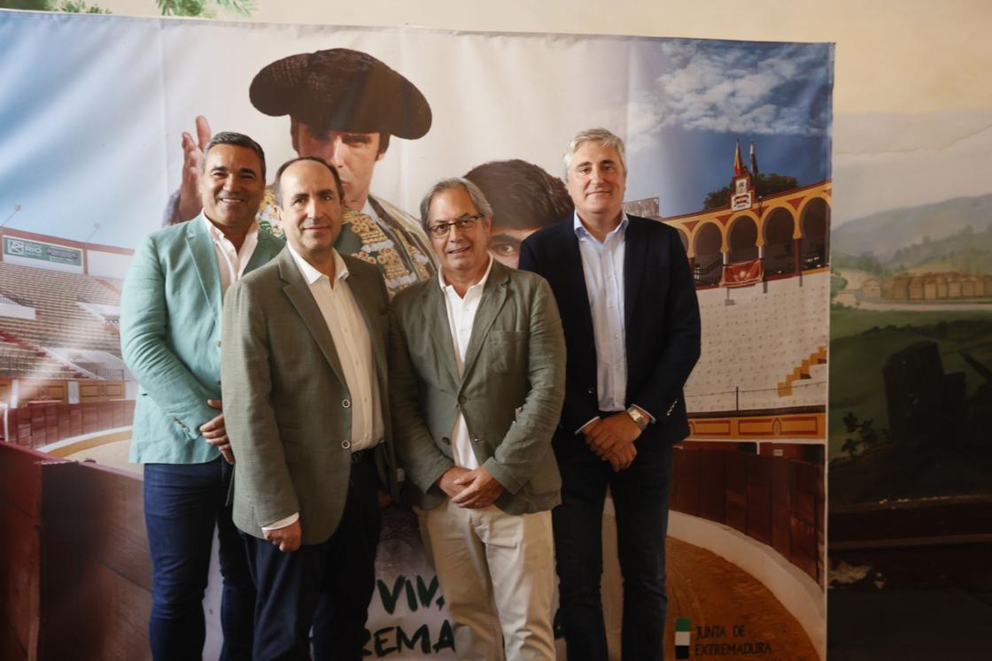 Luis Urrutikoetxea, Alberto Astorqui, Sabino Gutiérrez y Asier Díez