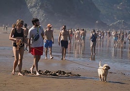 Vecinos de Sopela denuncian actos incívicos en la playa de Arriatera-Atxabiribil