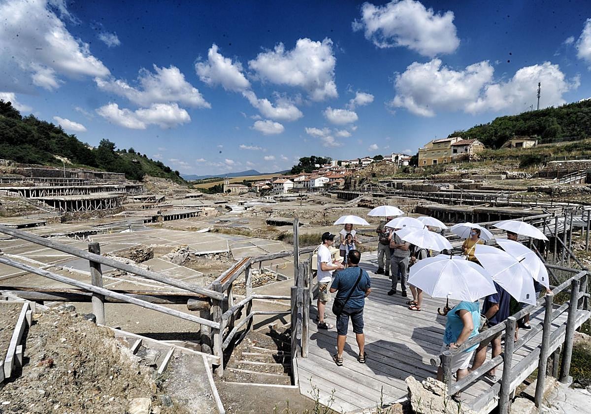 Las visitas guiadas al Valle Salado tienen un gran tirón turístico.