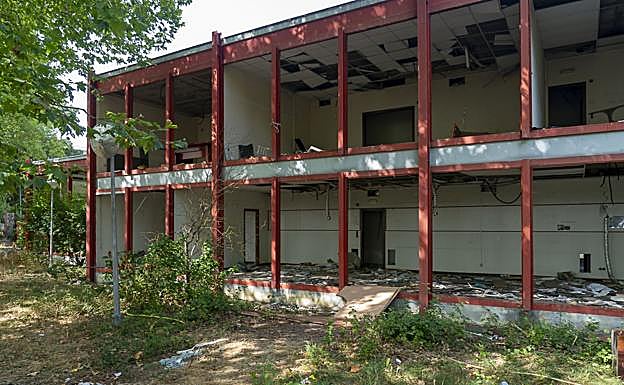 Antiguo edificio de las oficinas de URSSA.