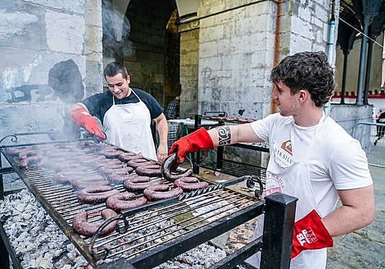 La morcilla, protagonista del día en Llodio