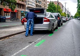 Nueva zona de OTA en la avenida Gasteiz.