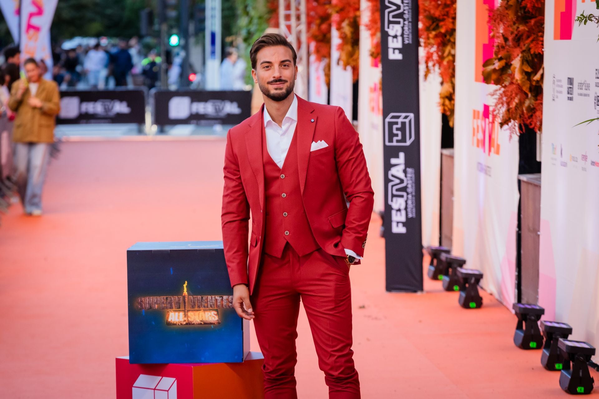 Las imágenes de la alfombra naranja de Supervivientes