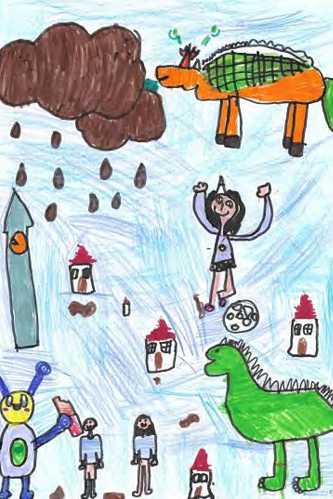 Los personajes invitan a hablar de las emociones.