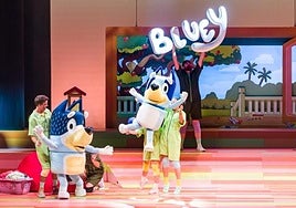 El Show de Bluey en acción