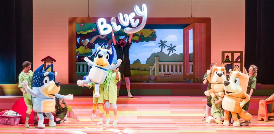 El Show de Bluey en acción