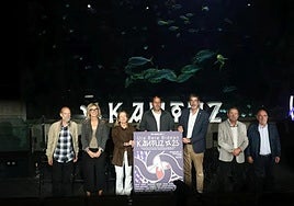 Presentación del evento ayer en Donostia.
