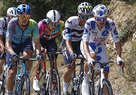 Vine se adueña del territorio del Movistar y Vingegaard toma el mando de La Vuelta