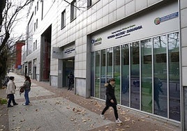 Oficinas de Lanbide en Vitoria.