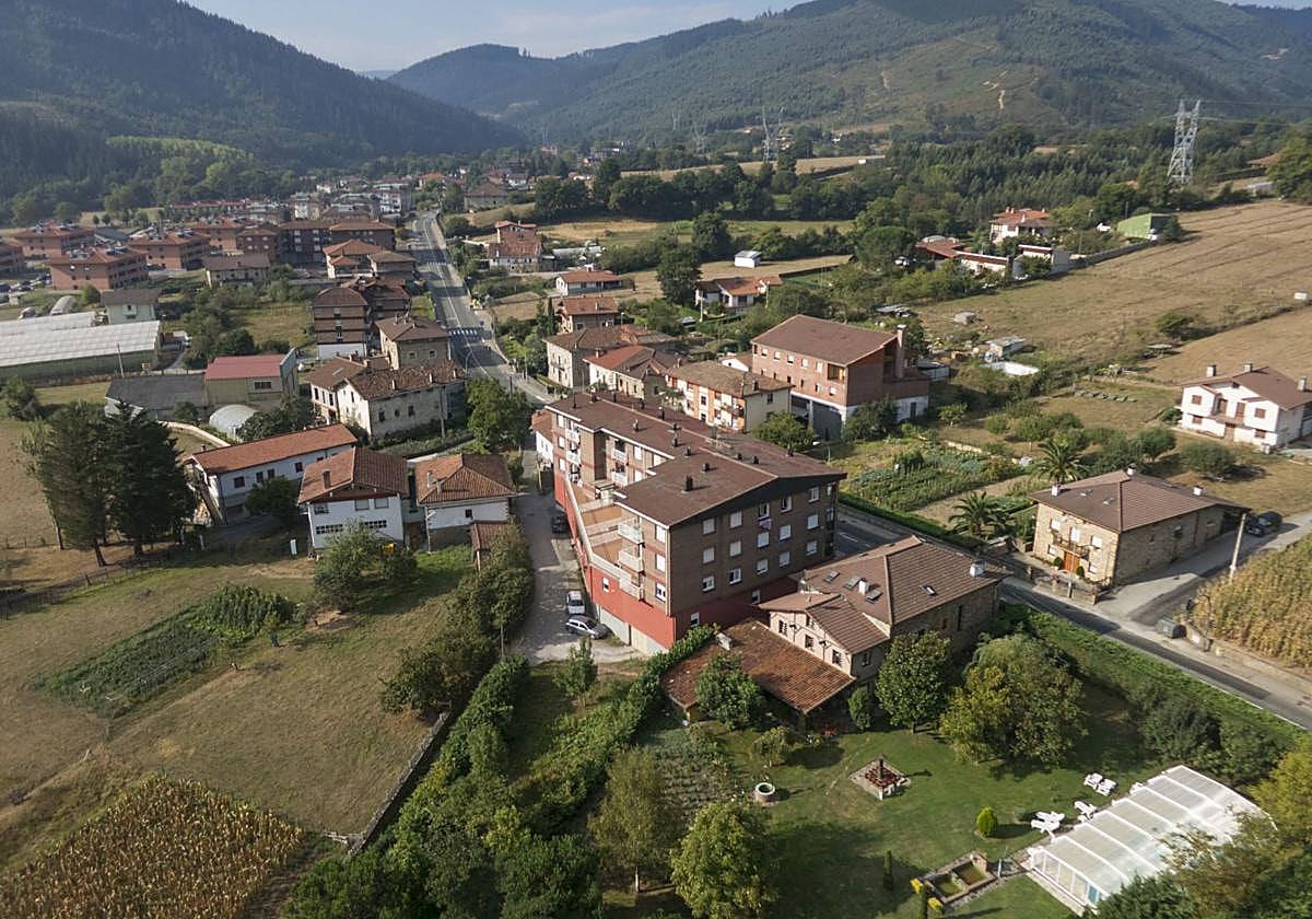 Vista aérea de Okondo