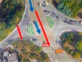 El paso de la 11ª etapa afectará a la N-634, en el tramo comprendido entre San Antonio y la salida por la Iglesia de San Esteban.