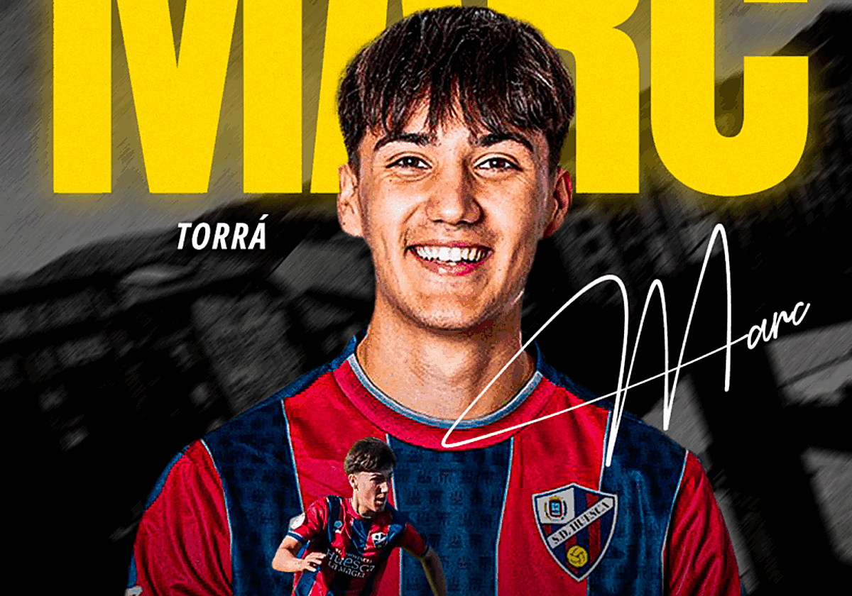 Imagen del anuncio del fichaje de Marc Torrá por el Barakaldo.
