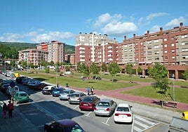 Vista del parque de Urreta de Galdakao.