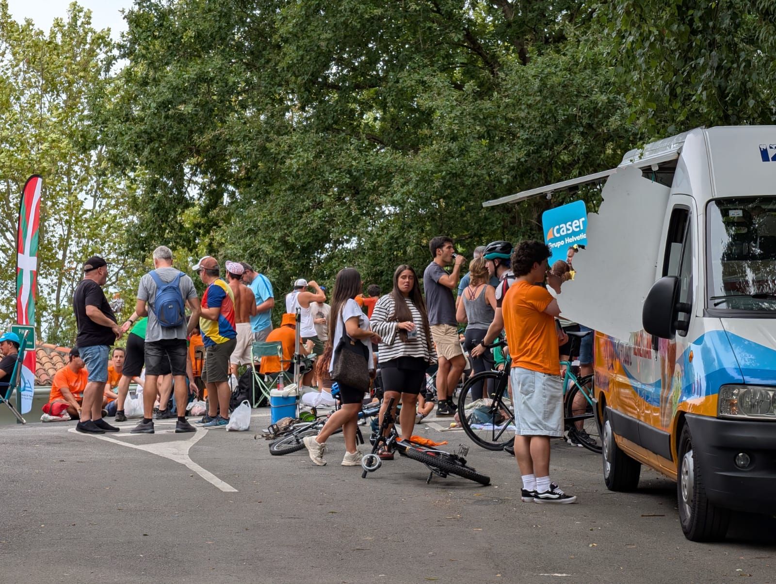 El espectacular recorrido de La Vuelta en Bizkaia