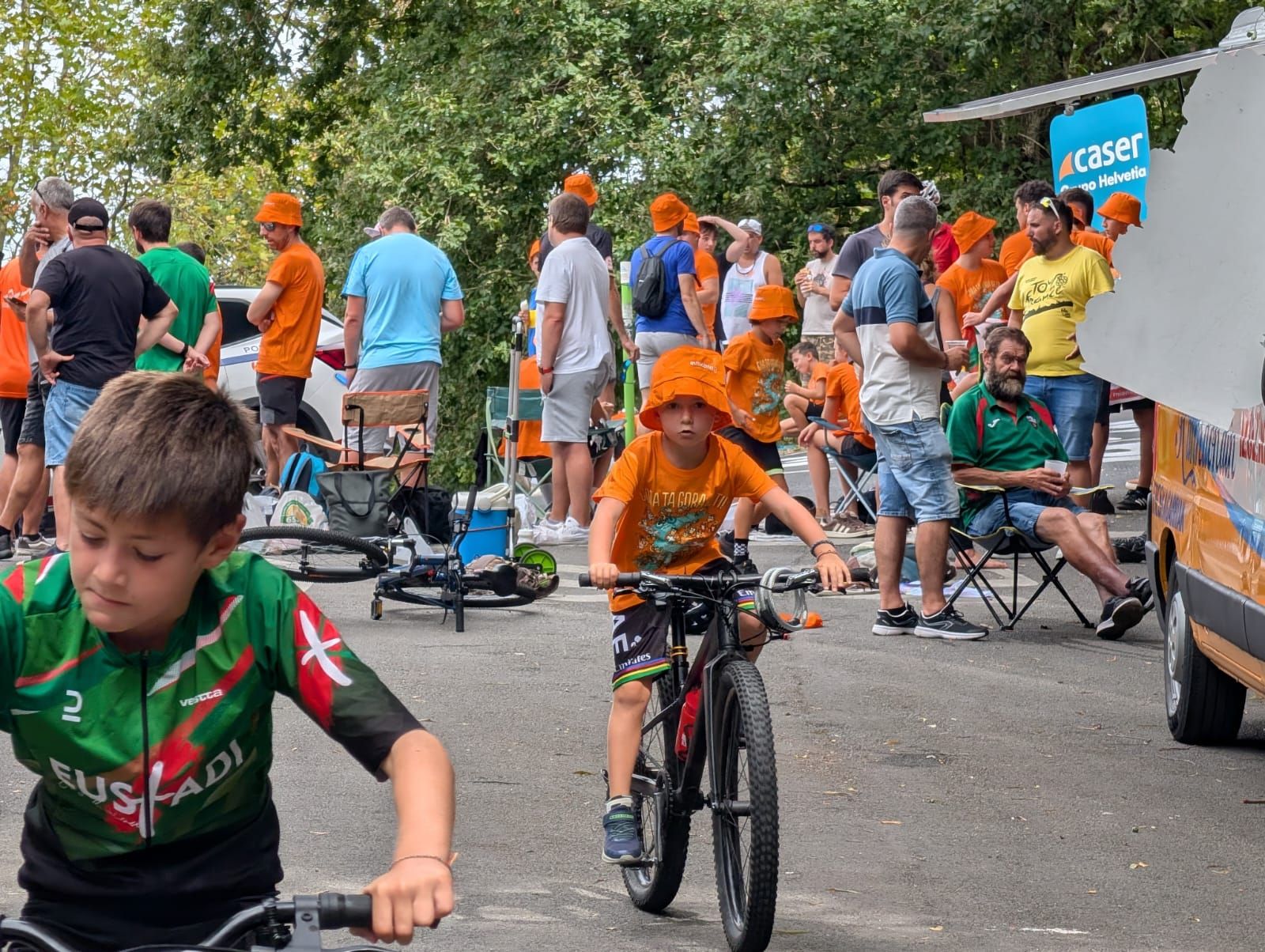 El espectacular recorrido de La Vuelta en Bizkaia