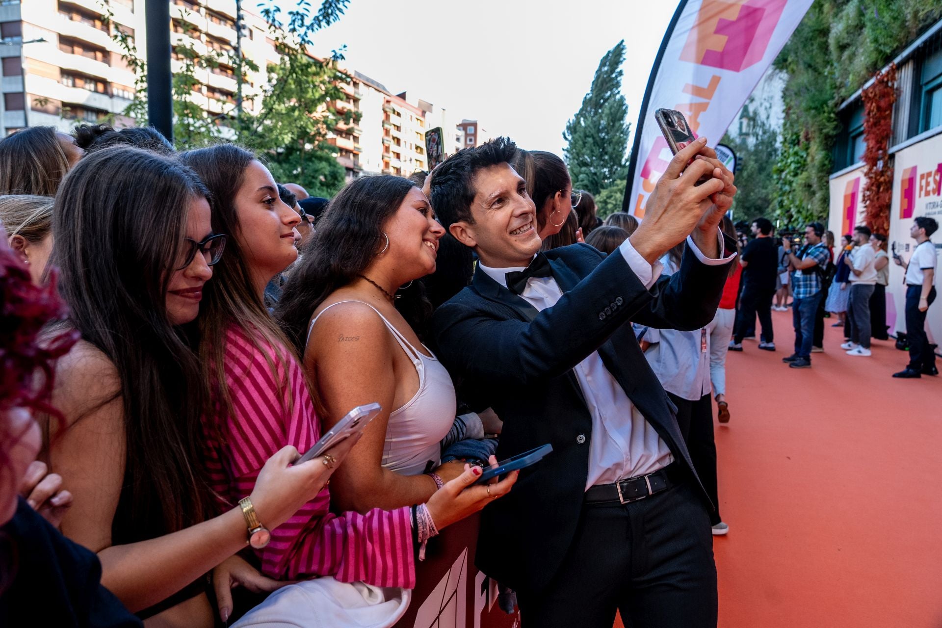 Las imágenes de la alfombra naranja: MasterChef y La Caza