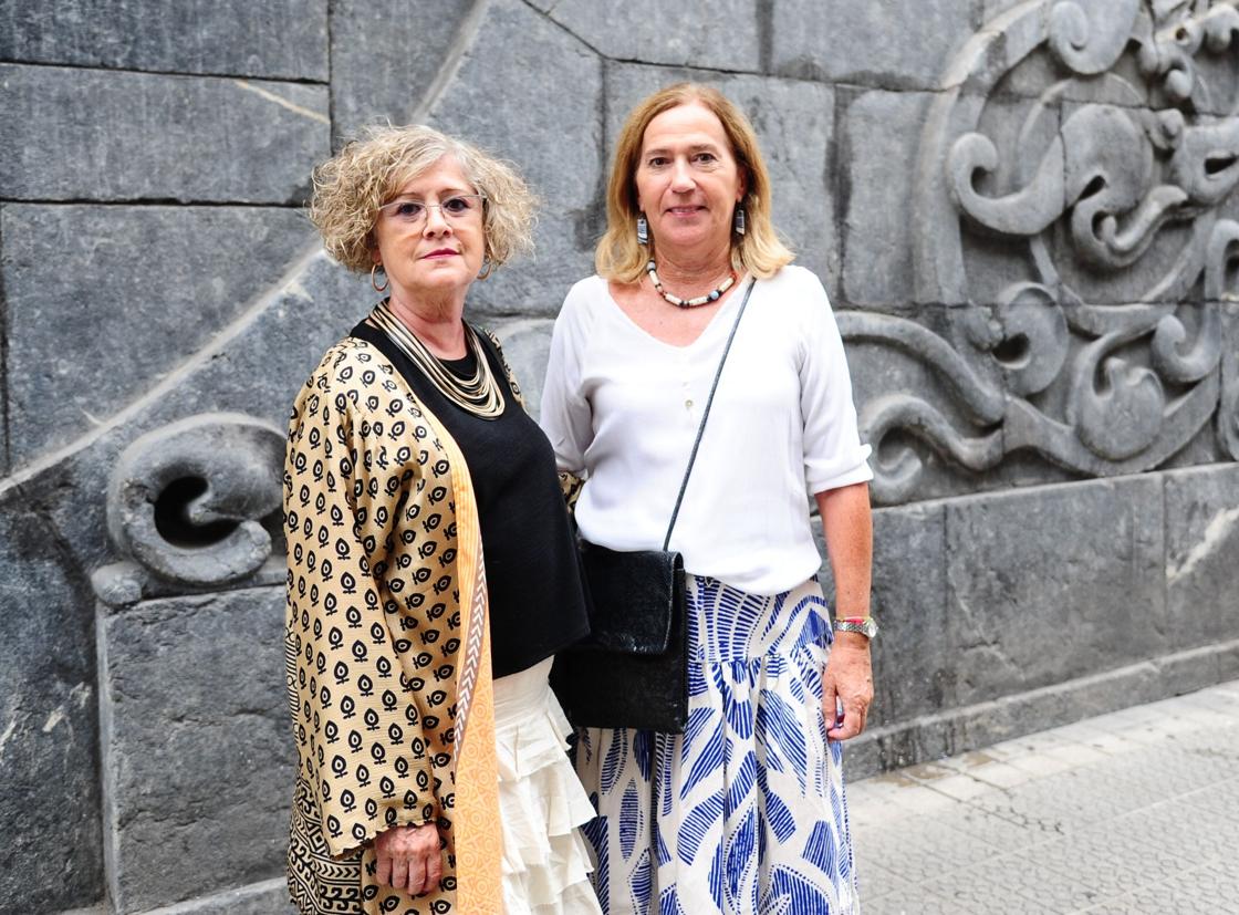 Conchi Súnico e Irene Zorrakin.