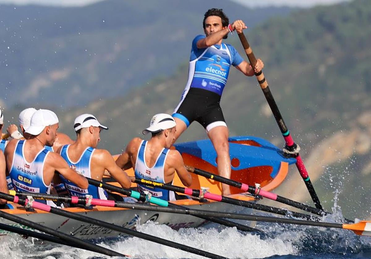 'Sagua' también estuvo en la popa de la Lekittarra en 1999.