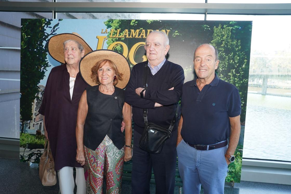 Natividad Murgoitio, María José Quintana, José Antonio Alberdi y Alfonso Bilbao.