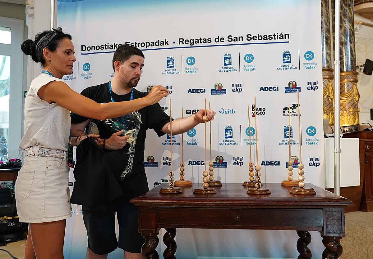 Sorteo de las calles para la Bandera de La Concha.