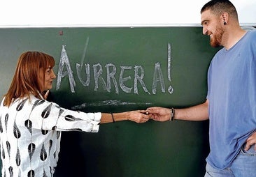 Los docentes vizcaínos se pasan el testigo