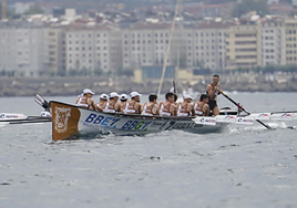 En directo, la bandera de La Concha