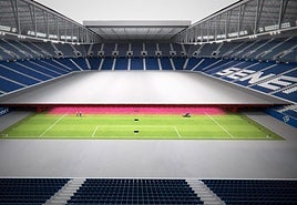 El nuevo sistema con sello vasco que protege el césped de los estadios para organizar eventos masivos