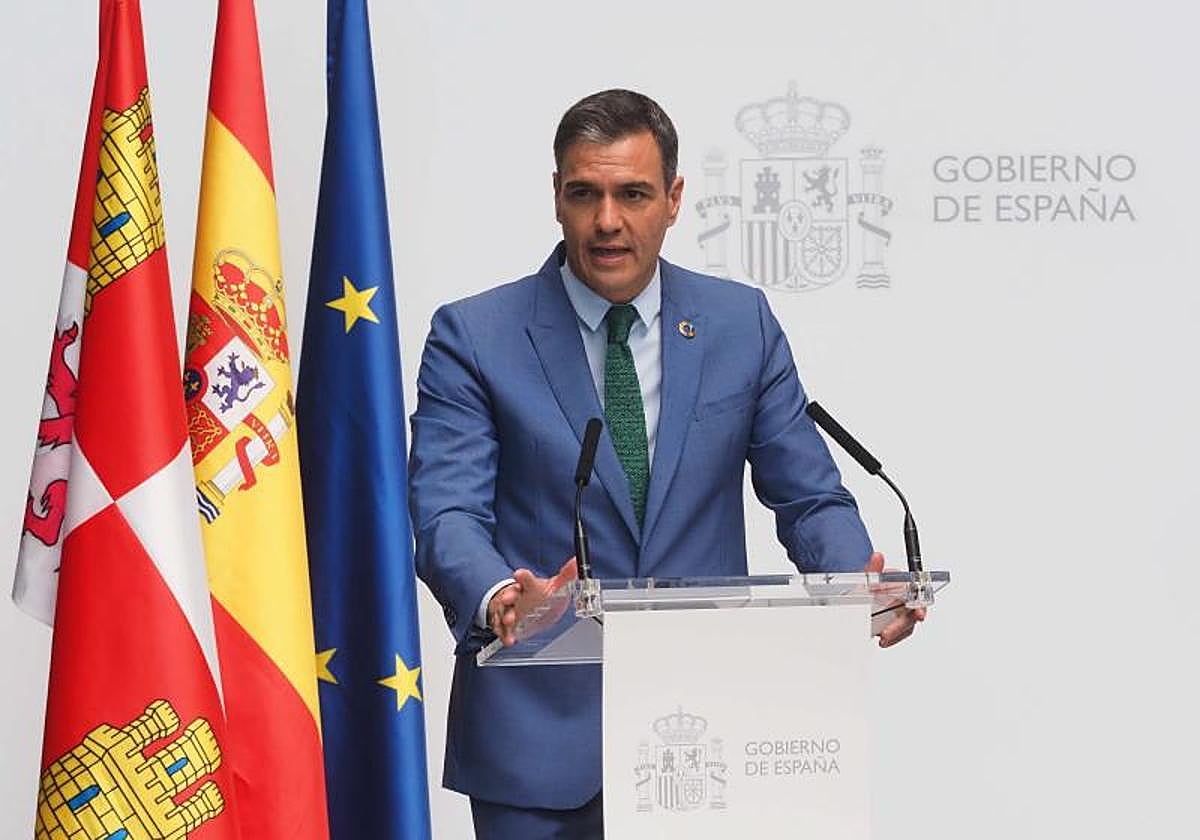 El presidente del gobierno español, Pedro Sánchez.