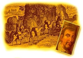 Cuando el hijo de Colón pasó por Álava en mula