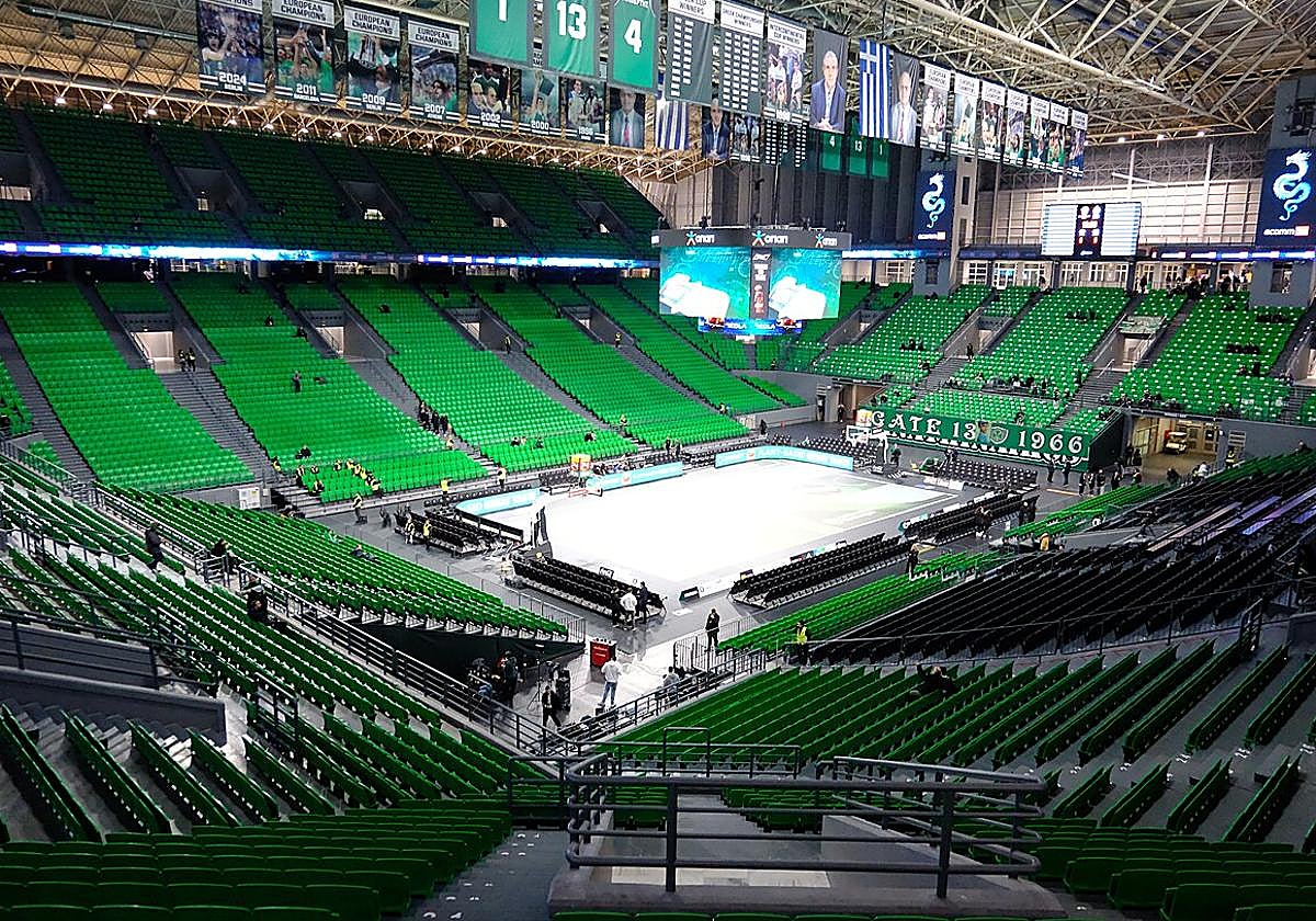 Imagen del renovado OAKA, ahora Telekom Center Athens.