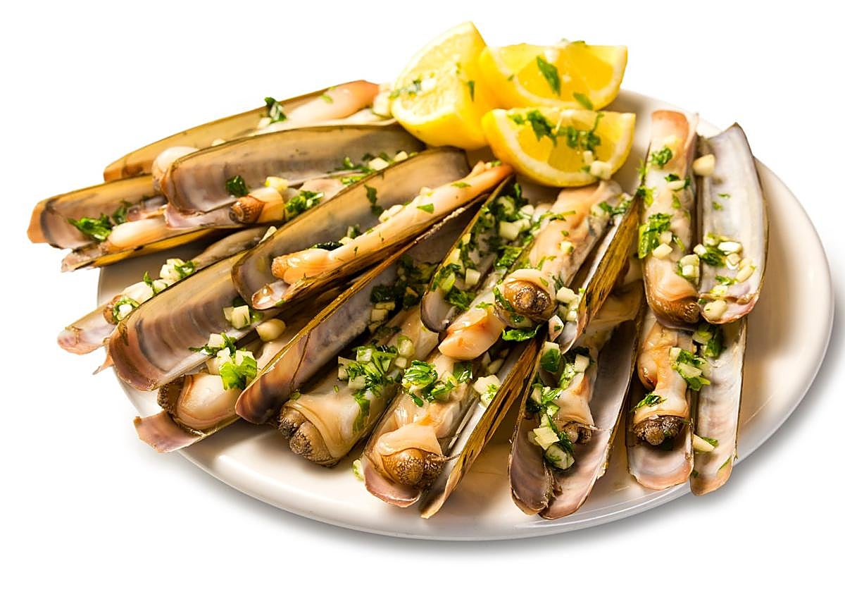 Navajas, marisco con nombre de arma