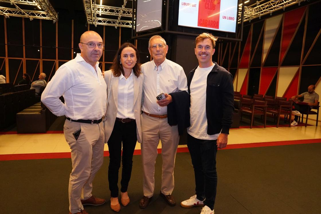 Juan Beltrán, Aroa Blanco, Alfonso Blanco y Unai Beltrán.