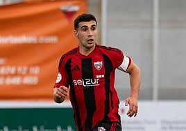 Sillero, durante un encuentro en Gobela.