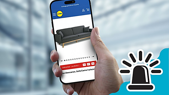 Advierten de una nueva estafa que suplanta a Lidl y ofrece suculentos descuentos y promociones