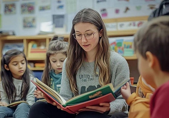 Umeen irakurzaletasuna sustatzeko 'Bazen Behin' programa, Barakaldon