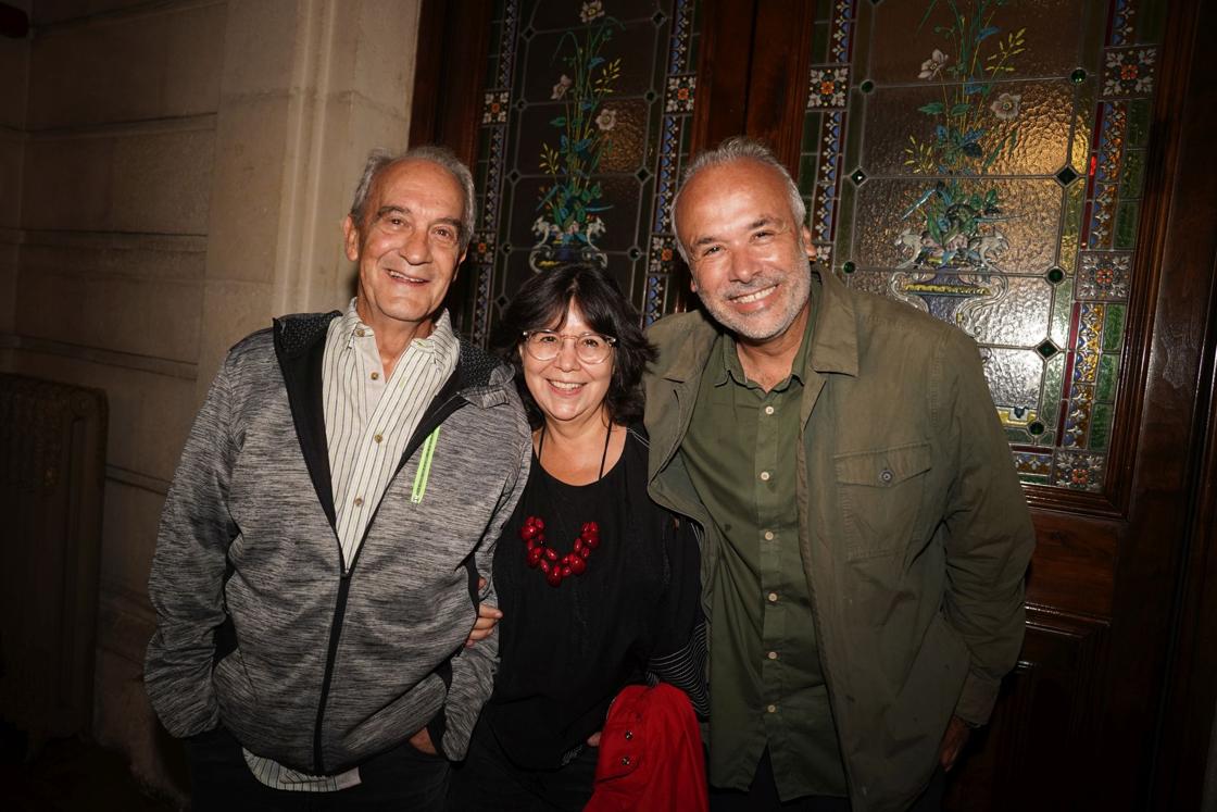 Enrique Ibáñez, Silvia Salamanca y Alejandro Matos.