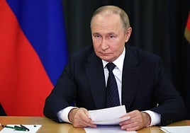 Vladímir Putin, presidente de Rusia.