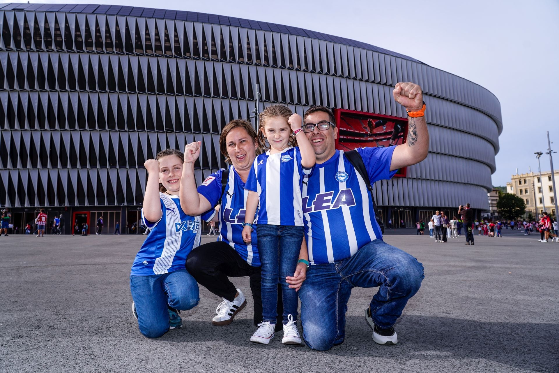 Las mejores imágenes del derbi entre Athletic y Alavés